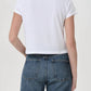 Agolde - Adine Shrunken Crewneck Tee