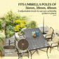 Heavy Duty Outdoor Umbrella Stand Base