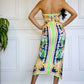 Little Secret Of Mine - Women's Bodycon Skirt Set With Slit And Bandeau Top