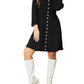 Double Take - Enchanting Elegance Long Sleeve Dress