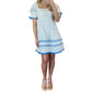 &Merci - RIC RAC TRIM & PINTUCK DRESS