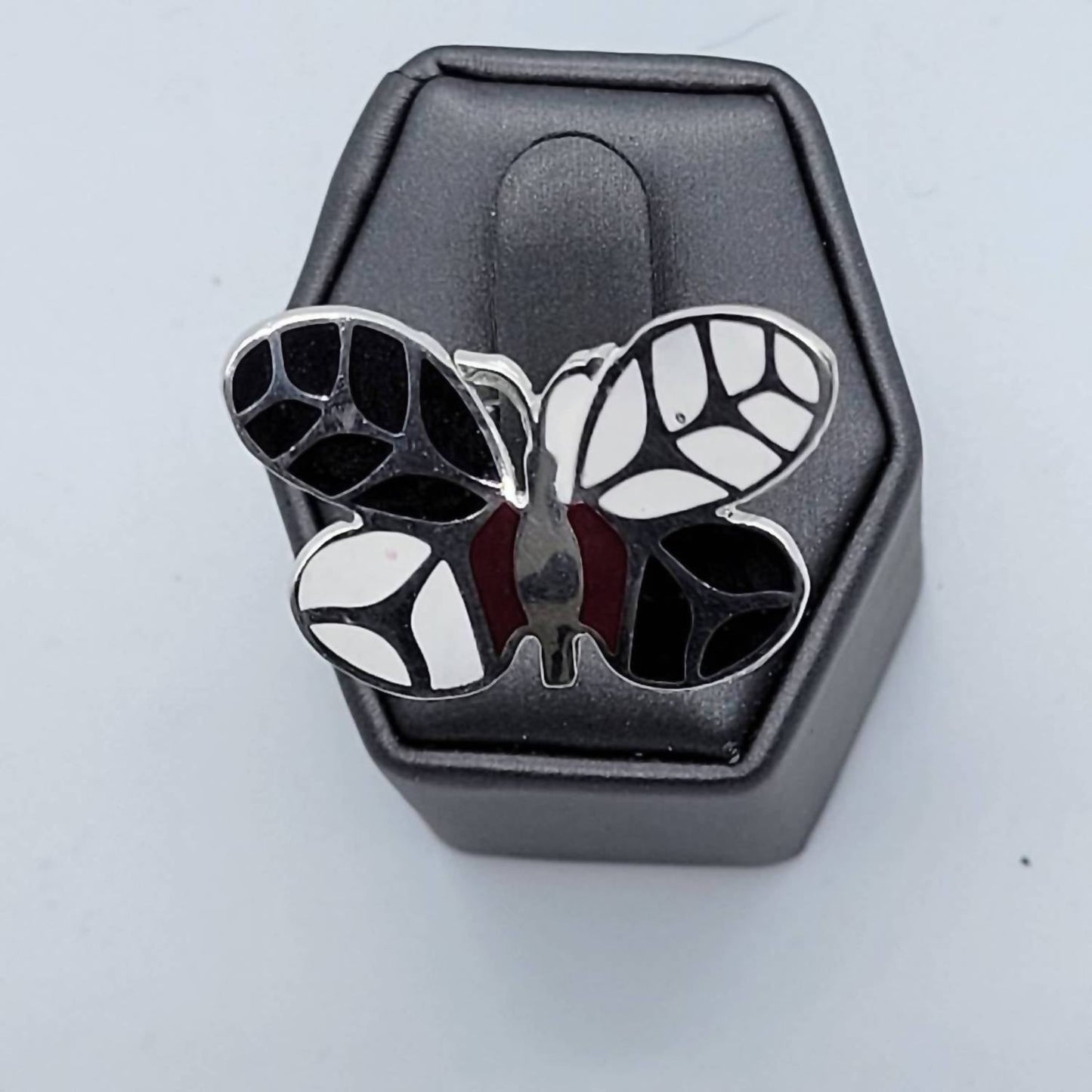 Costello International - Enameled Butterfly Ring