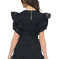 Entro - Belted Lace Dress