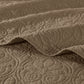 Reversible Quilt Set Mocha King/Cal King