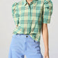 Cotelac - Straight Printed Blended Cotton Shirt
