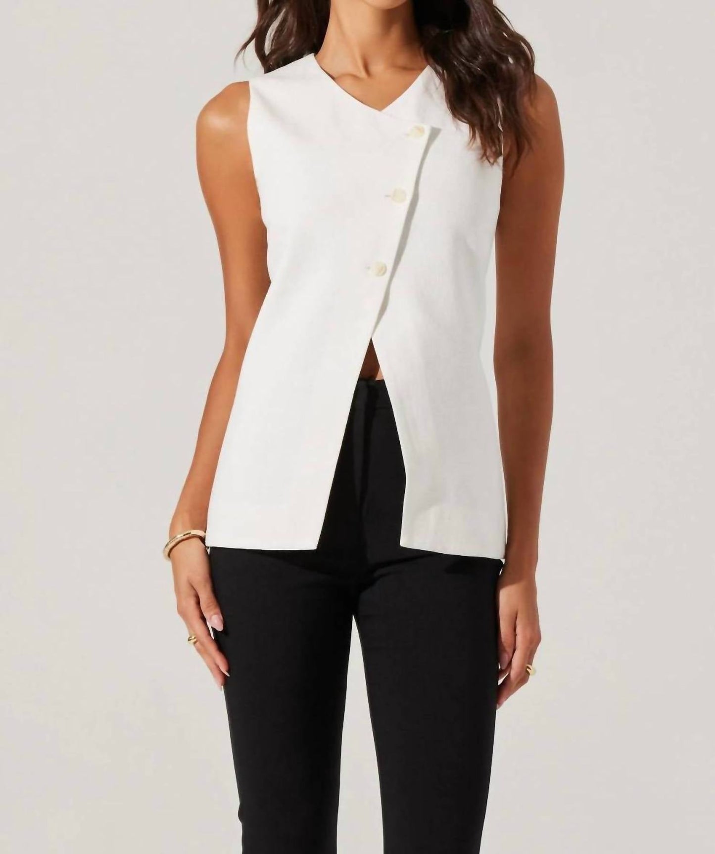 Astr - Sonja Asymmetrical Vest