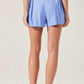 Astr - Ollie Pleated Linen Blend Shorts