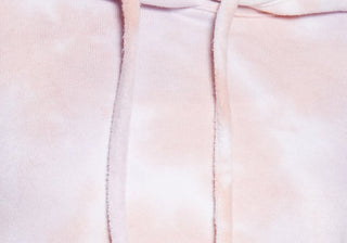 Moletom curto com capuz Oli Viv Palmer XL Tie Dye, algodão doce