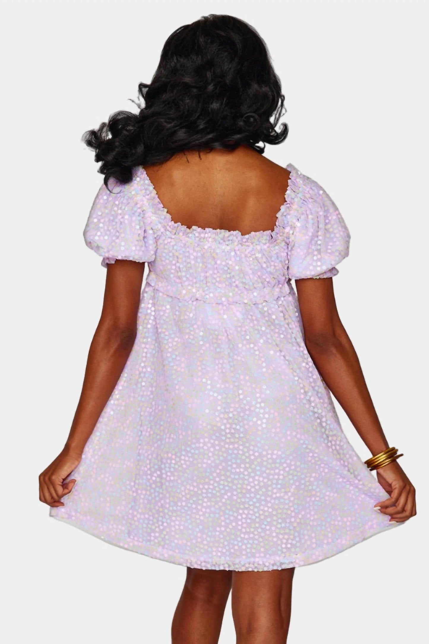 Buddylove - Jac Puff Sleeve Short Dress