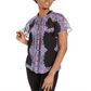 Nanette Lepore Paisley-Print Flutter Top Black Size 6