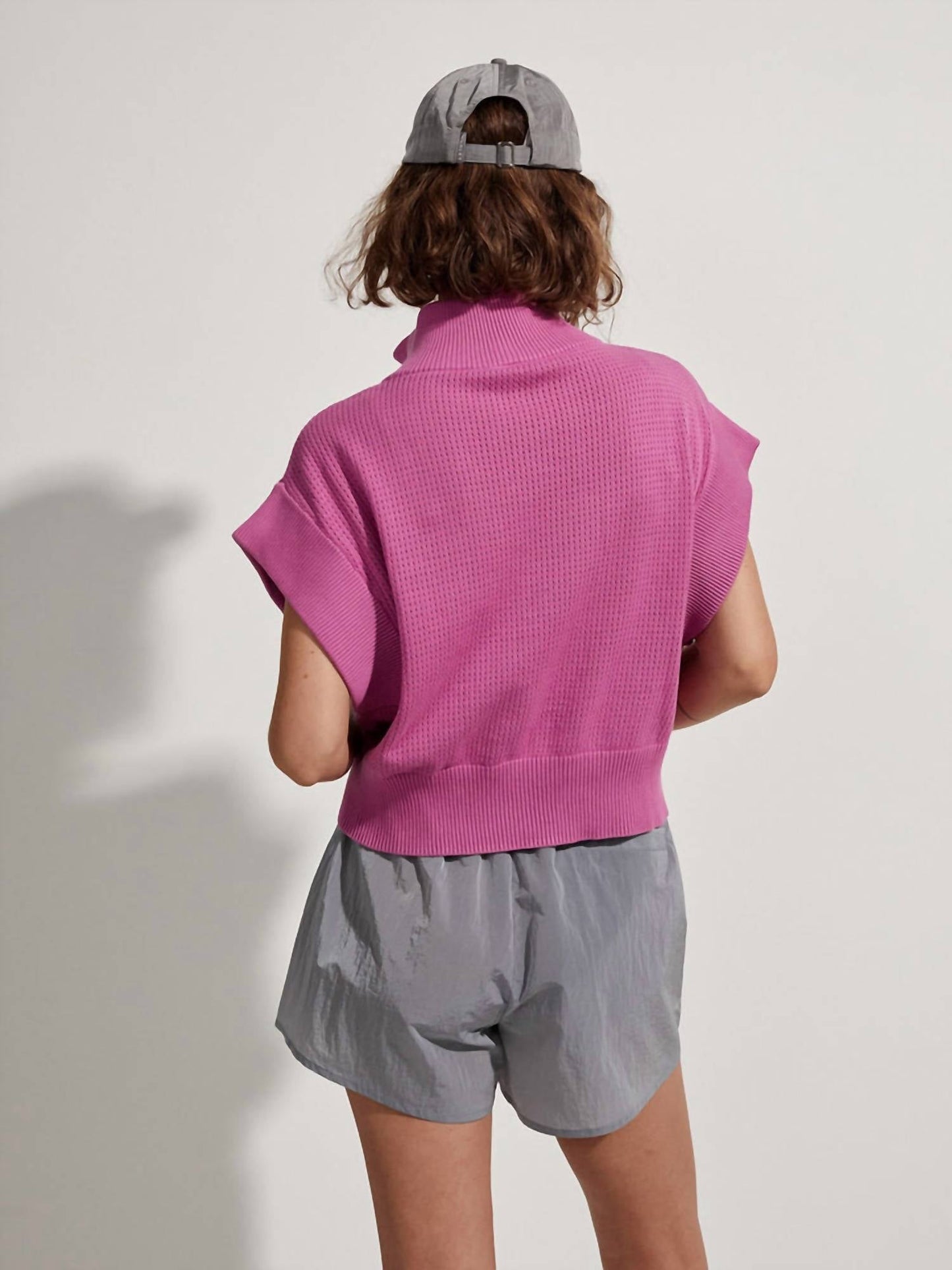 Varley - FULTON CROPPED KNIT TOP