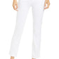 FRAME Le High Ankle Straight Leg Jeans - Blanc