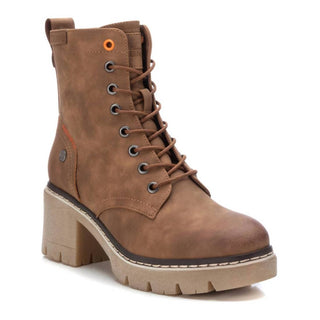 Xti - Botas femininas de salto com cadarço