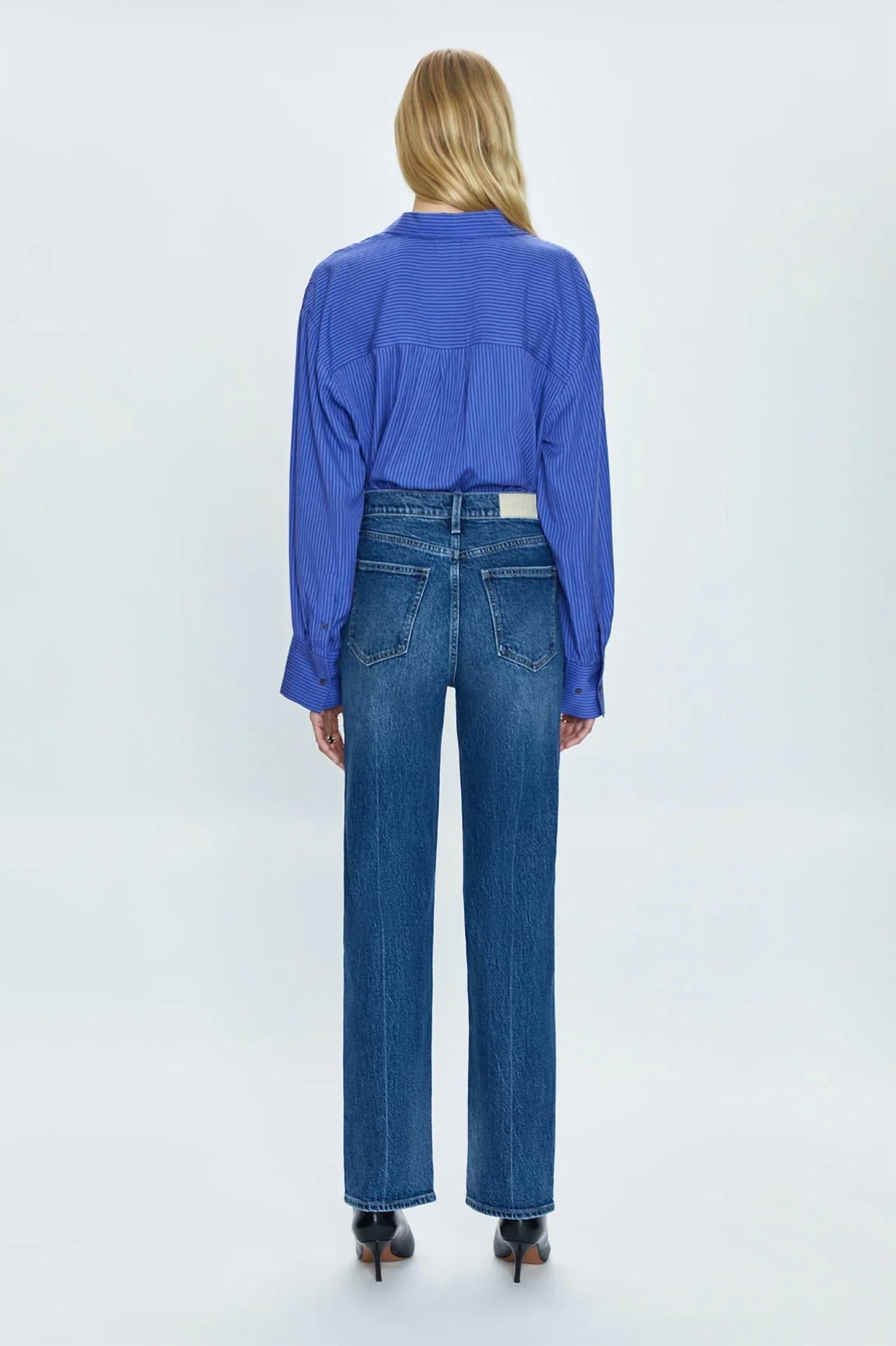 Pistola - Cassie Super High Rise Straight Leg Jeans
