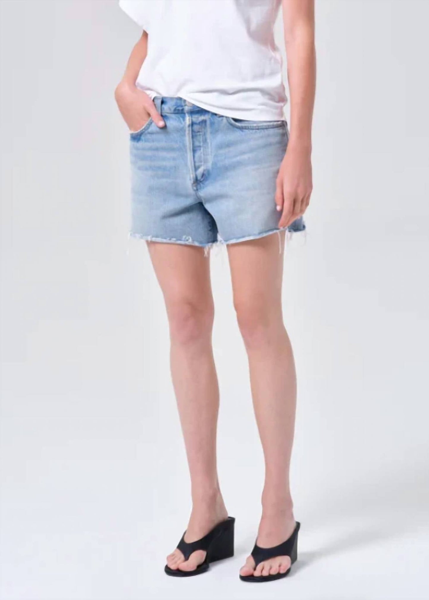 Agolde - Women's Nye Low-slung Short