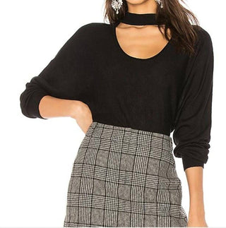 Splendid - Kenton Two Way Knit Top Suéter de manga comprida