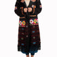 Standawt - Hand-embroidered Patches Merino Wool Coat