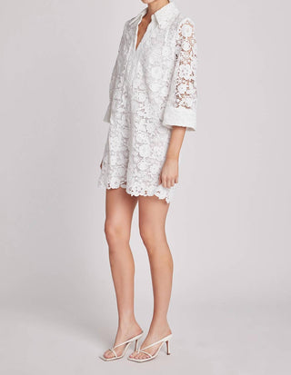 English Factory - Guipure Lace Mini Dress