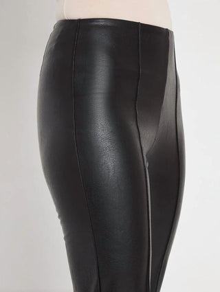 Lysse - Calça Elysse de couro vegano com cadarço