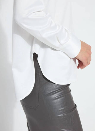 Lysse - Camisa de cetim com contas Aurora