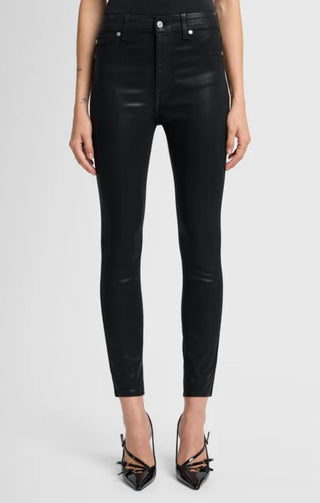 7 For All Mankind - Calça skinny de cintura alta e tornozelo