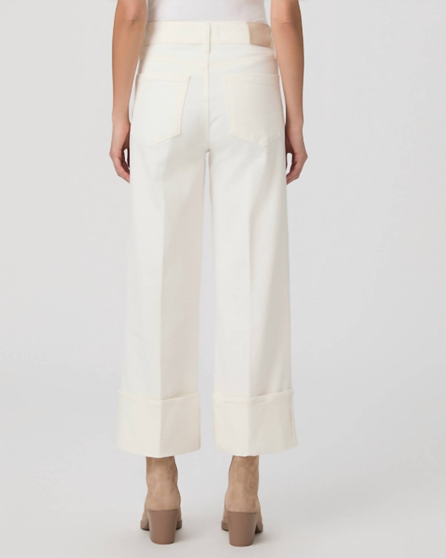 Paige - Sasha Ankle Wide Cuff Jean