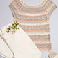 Charlie B - Raglan Crochet Cap Sleeve Top