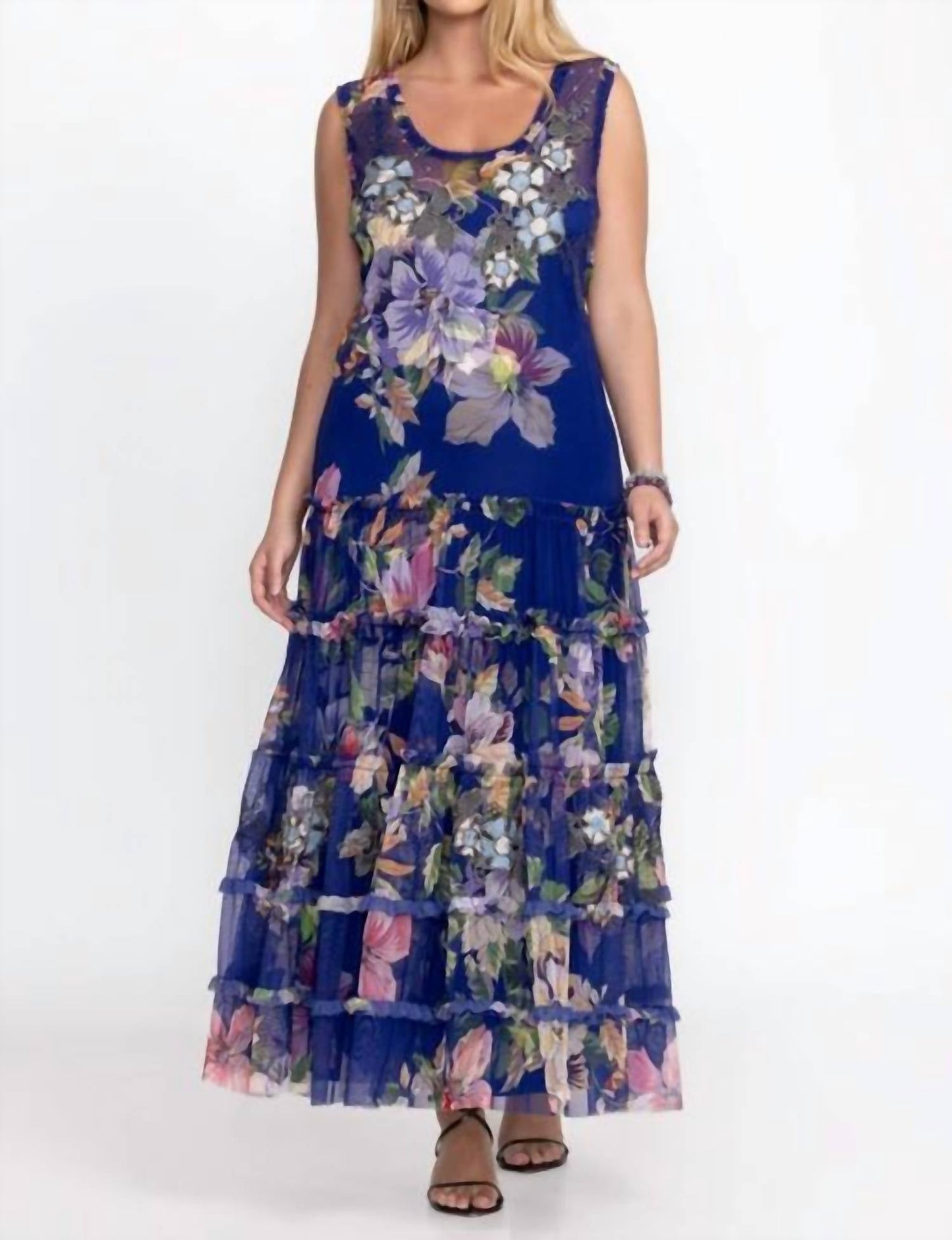 Johnny Was - MAZZY MULTI RUFFLE DRESS