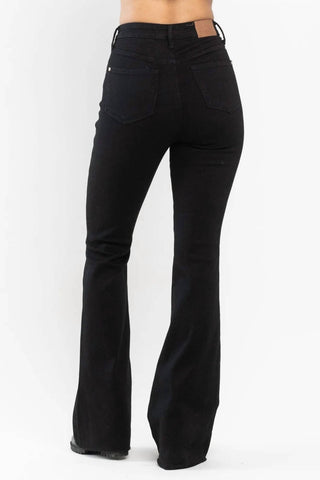 Judy Blue - Tummy Control Cut Hem Flare Jean