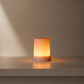 LED FIA Flame Designer Candle with ORANGE Hue 3"H