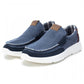 Xti - Mocassins de lona masculinos