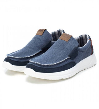 Xti - Mocassins de lona masculinos