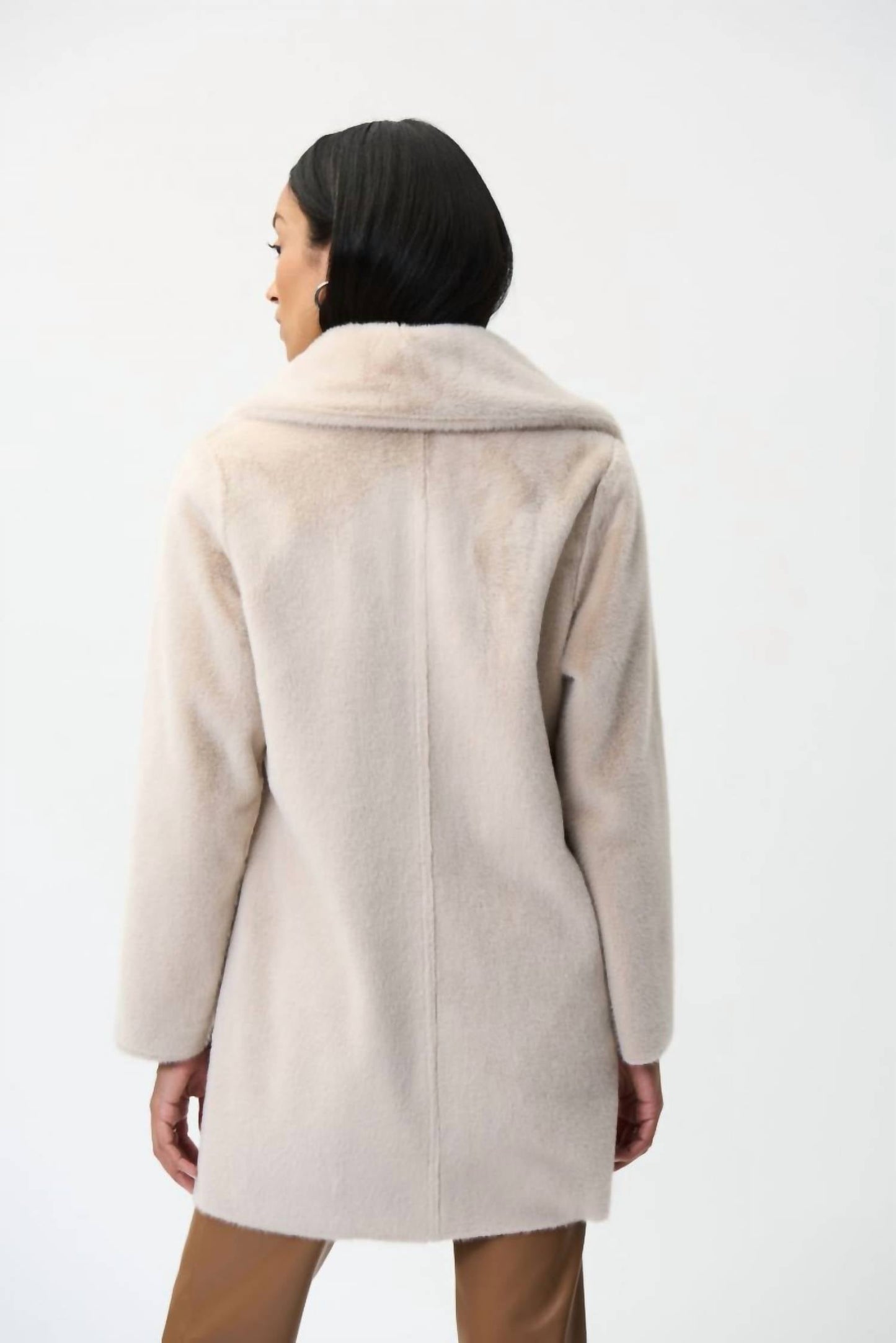 Joseph Ribkoff - Women's Faux Fur Reversible Coat