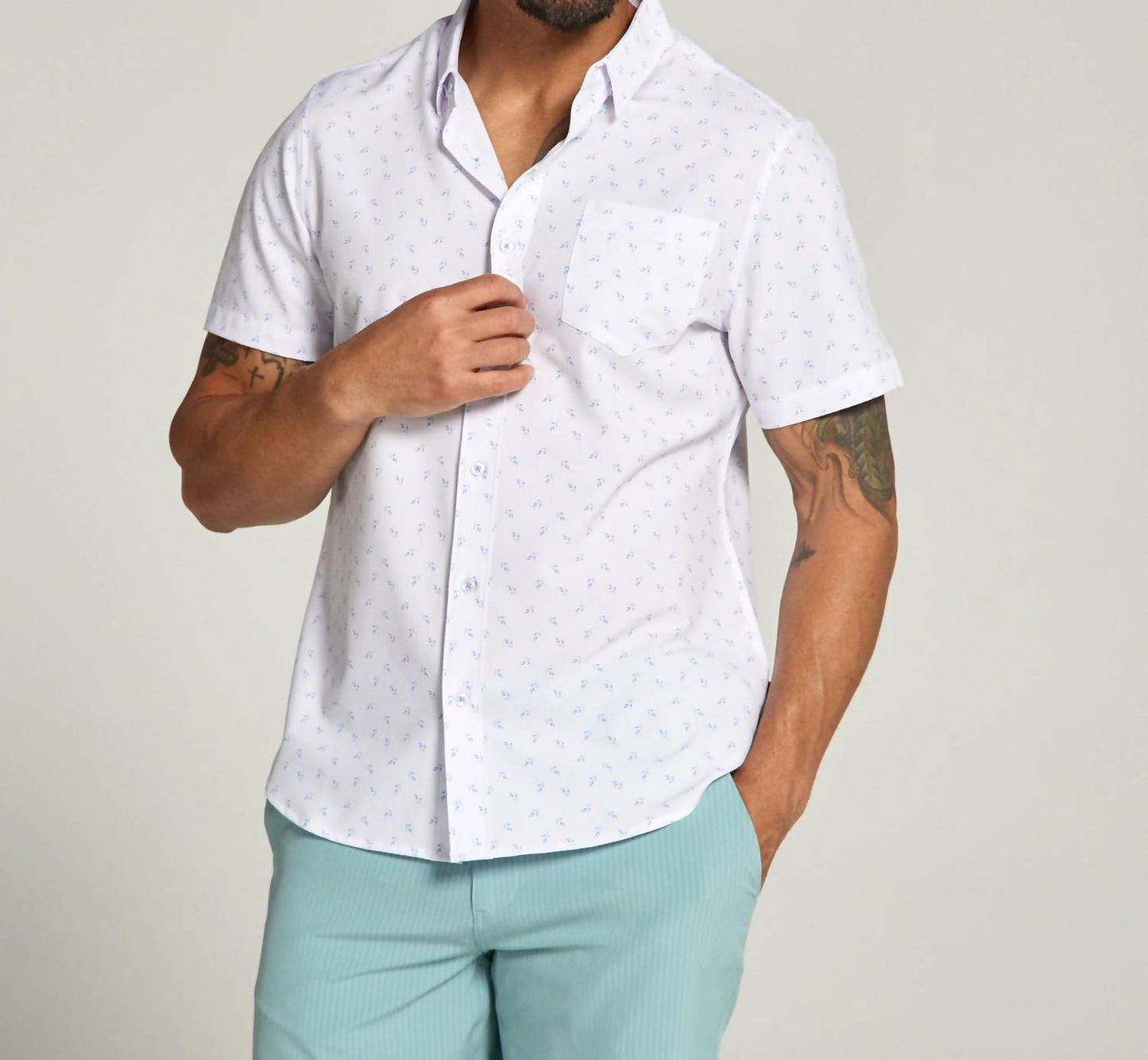 7Diamonds - Camisa de manga curta Kairi