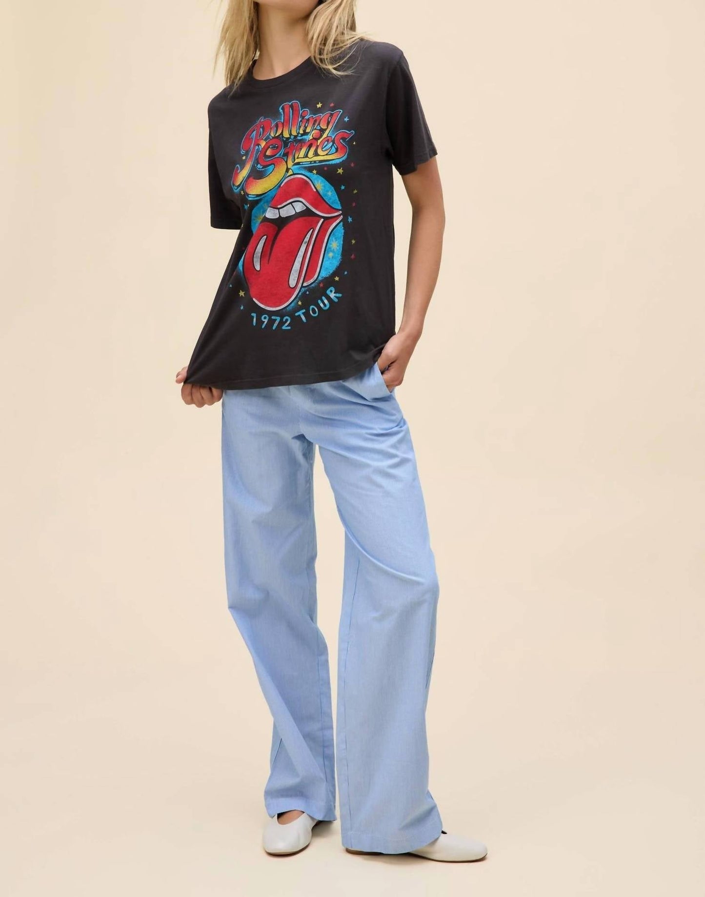 Daydreamer - Rolling Stones 1972 Tour Boyfriend Tee