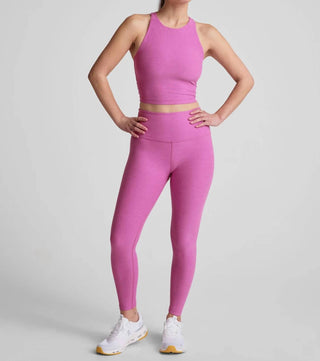 Além do Yoga - Legging de cintura alta Spacedye Caught In The Midi