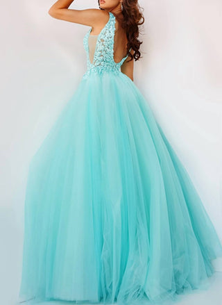 Jovani – Vestido de baile com corpete bordado