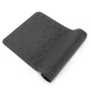 Tapete de banho de espuma dupla antiderrapante de 36 pol. x 17 pol. com 58 ventosas - 3 cores