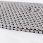 Tapete de banho de espuma dupla antiderrapante de 36 pol. x 17 pol. com 58 ventosas - 3 cores