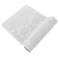 Tapete de banho de espuma dupla antiderrapante de 36 pol. x 17 pol. com 58 ventosas - 3 cores