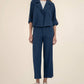 Kut From The Kloth - Nadine Linen Crop Blazer