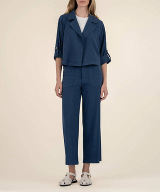 Kut From The Kloth - Blazer curto de linho Nadine