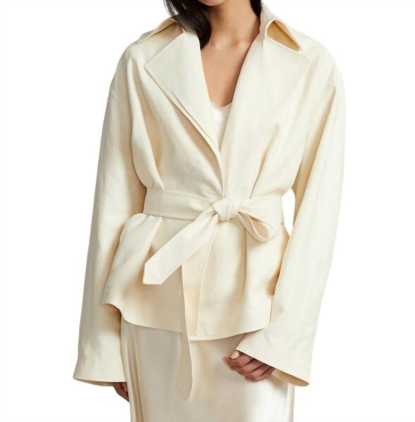 Polo Ralph Lauren - Belted Hemp Trench Coat