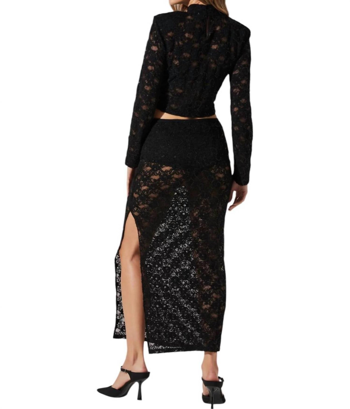 Astr - Roux Mock Neck Top