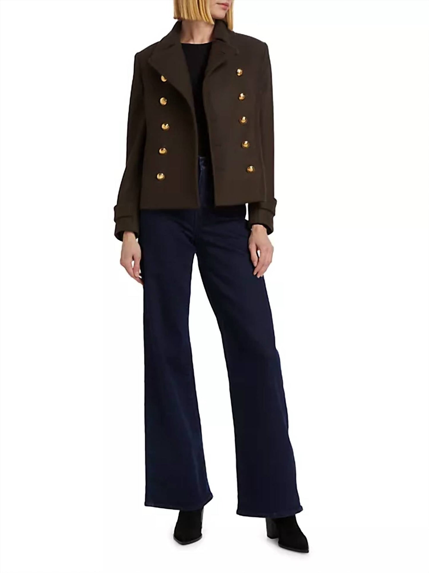 Nili Lotan - Ornella Cropped Peacoat