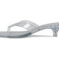 Steve Madden - Women's Tracie Y2k Jelly Thong Kitten Heel Sandal