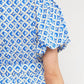 Entro - V-Neck Puff Sleeve Mini Dress