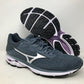 Tênis de corrida Mizuno Wave Rider 23 feminino, Citadel/Glacier Gray, tamanho 6 B(M) EUA