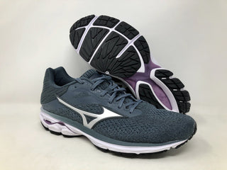 Tênis de corrida Mizuno Wave Rider 23 feminino, Citadel/Glacier Gray, tamanho 6 B(M) EUA