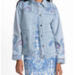 Johnny Was - TRAPUNTO DENIM CHORE JACKET NEILLY